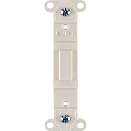 Leviton Light Almond Blank Toggle Wall Plate Insert 018-80700-00T